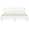 Stella Homewares Bed Frame without Mattress White 150x200 cm