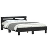 Stella Homewares Bed Frame without Mattress Black 150x200 cm