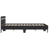 Stella Homewares Bed Frame without Mattress Black 150x200 cm