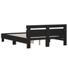 Stella Homewares Bed Frame without Mattress Black 150x200 cm