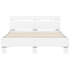 Stella Homewares Bed Frame without Mattress White 135x190 cm