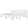 Stella Homewares Bed Frame without Mattress White 135x190 cm