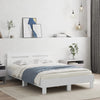 Stella Homewares Bed Frame without Mattress White 135x190 cm