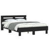 Stella Homewares Bed Frame without Mattress Black 135x190 cm