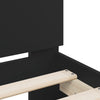 Stella Homewares Bed Frame without Mattress Black 135x190 cm