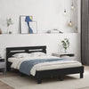 Stella Homewares Bed Frame without Mattress Black 135x190 cm