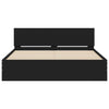 Stella Homewares Bed Frame without Mattress Black 150x200 cm