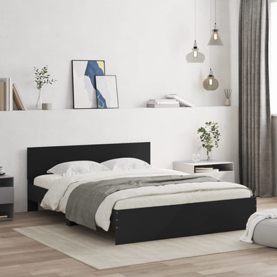Stella Homewares Bed Frame without Mattress Black 150x200 cm