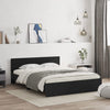 Stella Homewares Bed Frame without Mattress Black 150x200 cm