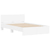 Stella Homewares Bed Frame without Mattress White 135x190 cm