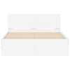 Stella Homewares Bed Frame without Mattress White 135x190 cm