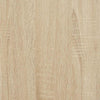 Stella Homewares Bed Frame without Mattress Sonoma Oak 135x190 cm