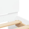 Stella Homewares Bed Frame with LED without Mattress White 150x200 cm