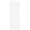 Stella Homewares Side Cabinet with LED Lights White Engineered Wood