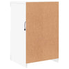 Stella Homewares Side Cabinets with LED Lights 2 pcs White Engineered Wood