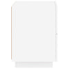 Stella Homewares Bedside Cabinets with LED Lights 2 pcs White Engineered Wood