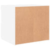 Stella Homewares Bedside Cabinets with LED Lights 2 pcs White 50x40x45 cm