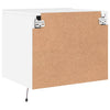 Stella Homewares Wall-mounted Bedside Cabinet with LED Lights White