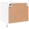 Stella Homewares Wall-mounted Bedside Cabinets with LED Lights 2 pcs White