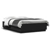 Stella Homewares Bed Frame without Mattress Black 150x200 cm