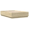 Stella Homewares Bed Frame without Mattress Sonoma Oak 150x200 cm