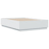 Stella Homewares Bed Frame without Mattress White 135x190 cm