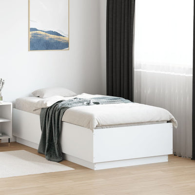 Stella Homewares Bed Frame without Mattress White 90x190 cm