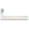 Stella Homewares Bed Frame without Mattress White 135x190 cm