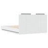 Stella Homewares Bed Frame without Mattress White 135x190 cm