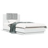 Stella Homewares Bed Frame without Mattress White 90x190 cm