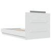 Stella Homewares Bed Frame without Mattress White 90x190 cm