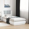 Stella Homewares Bed Frame without Mattress White 90x190 cm