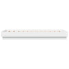 Stella Homewares Bed Frame without Mattress White 90x190 cm Engineered Wood