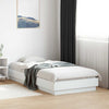 Stella Homewares Bed Frame without Mattress White 90x190 cm Engineered Wood