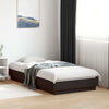 Stella Homewares Bed Frame without Mattress Black 90x190 cm Engineered Wood