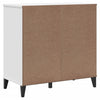 Stella Homewares Drawer Cabinet VIKEN White Engineered Wood