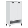 Stella Homewares Shoe Cabinet VIKEN White Engineered Wood