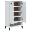 Stella Homewares Shoe Cabinet VIKEN White Engineered Wood