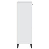 Stella Homewares Shoe Cabinet VIKEN White Engineered Wood