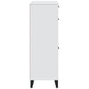 Stella Homewares Shoe Cabinet VIKEN White Engineered Wood