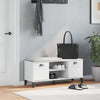 Stella Homewares Shoe Bench VIKEN White 106x35x45 cm Engineered Wood