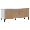 Stella Homewares Shoe Bench VIKEN White 106x35x45 cm Engineered Wood