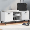 Stella Homewares Shoe Bench VIKEN White 106x35x45 cm Engineered Wood