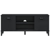 Stella Homewares Shoe Bench VIKEN Black 106x35x45 cm Engineered Wood