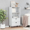 Stella Homewares Bookcase VIKEN White 60x35x123 cm Engineered Wood