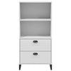 Stella Homewares Bookcase VIKEN White 60x35x123 cm Engineered Wood
