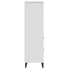 Stella Homewares Bookcase VIKEN White 60x35x123 cm Engineered Wood