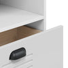 Stella Homewares Bookcase VIKEN White 60x35x123 cm Engineered Wood