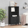 Stella Homewares Bookcase VIKEN Black 60x35x123 cm Engineered Wood