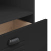 Stella Homewares Bookcase VIKEN Black 60x35x123 cm Engineered Wood